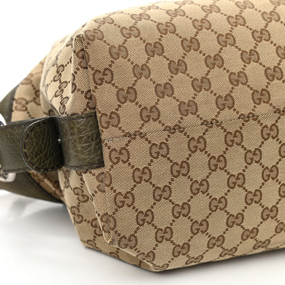 Gucci Monogram Bamboo Bar Medium Tote Olive 8 of 12