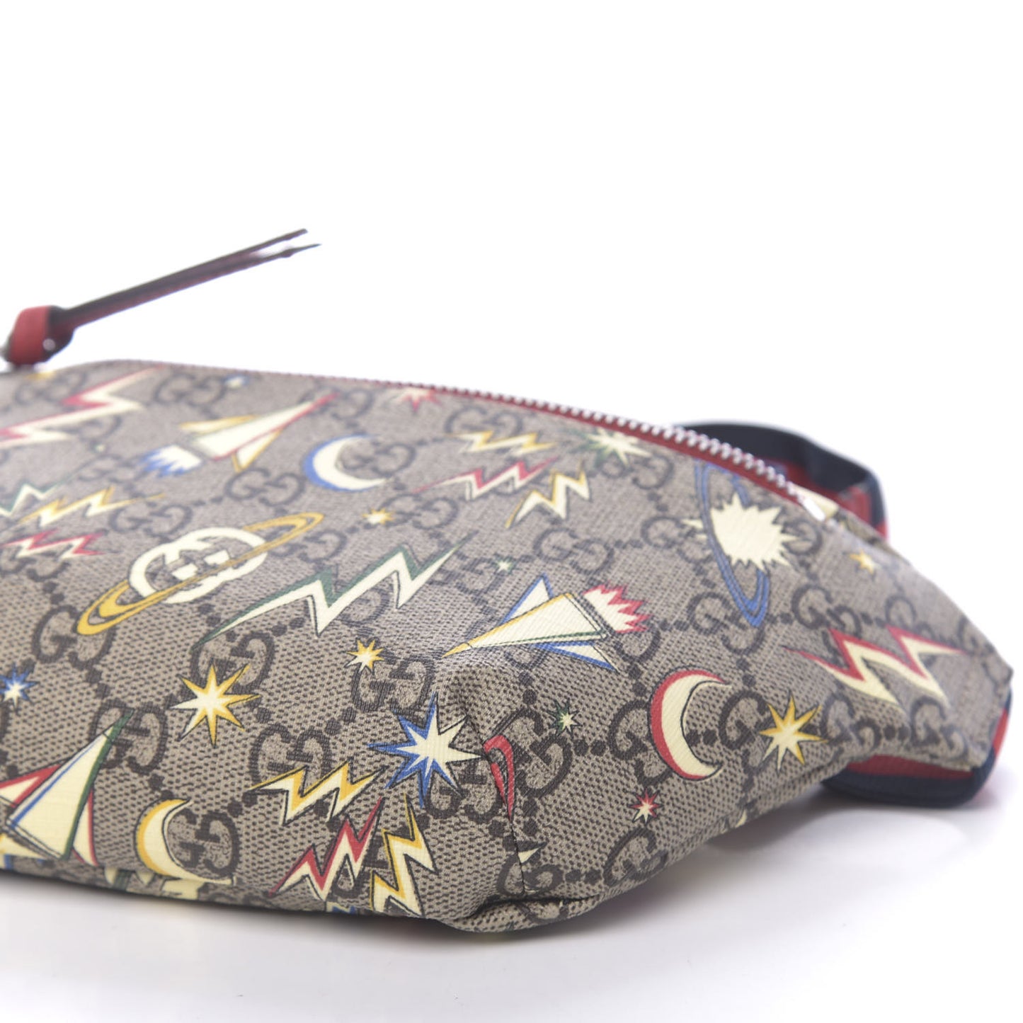 GG Supreme Monogram Childrens Space Print Belt Bag Multicolor