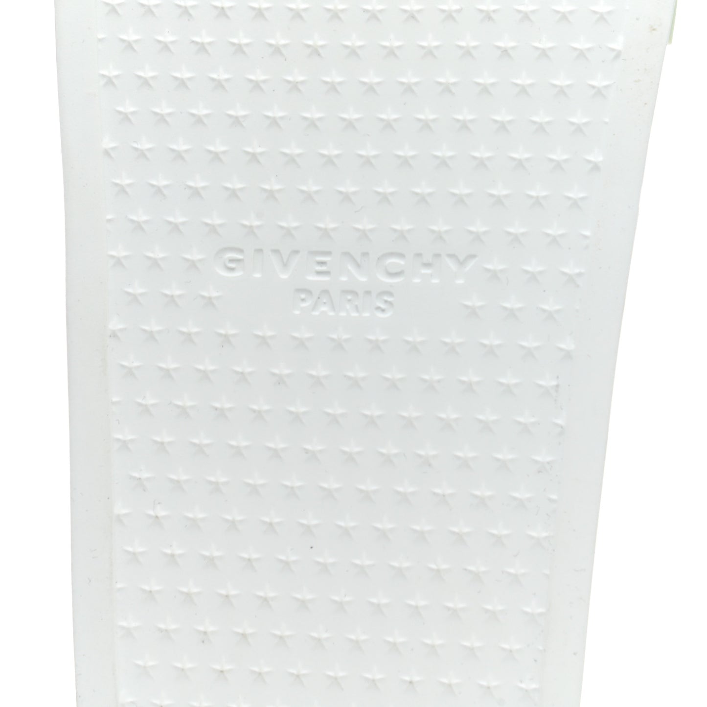 Rubber Logo Pool Slide Sandals 40 White