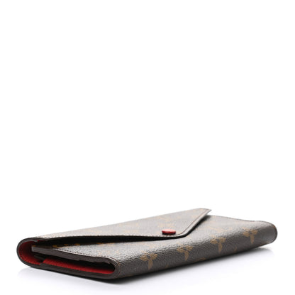 Louis Vuitton Monogram Josephine Wallet Red 4 of 9
