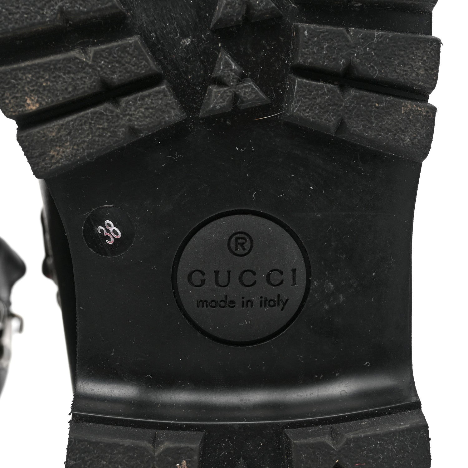 Gucci X THE NORTH FACE Calfskin Womens Hiking Ankle Boots 38 Black 6 of 8