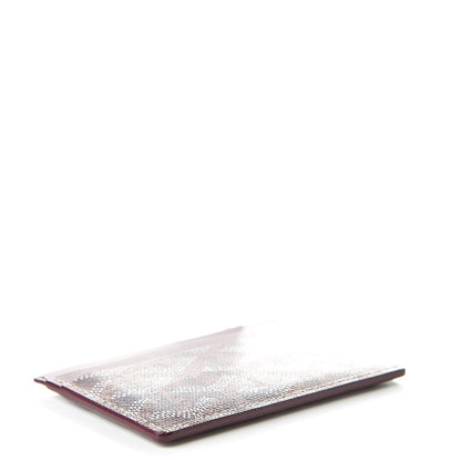 Goyard Goyardine Saint Sulpice Card Holder Bordeaux 4 of 8