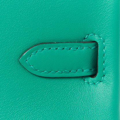 Hermes Swift Birkin 25 Menthe 9 of 32