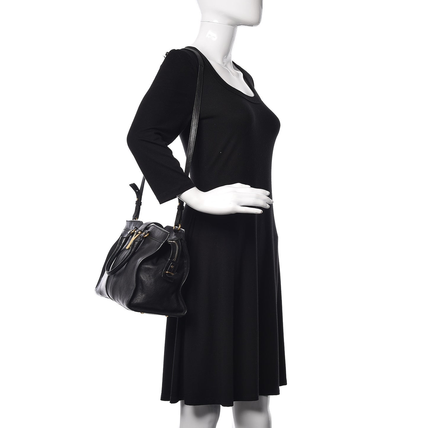 Sheepskin Small Cabas ChYc Black