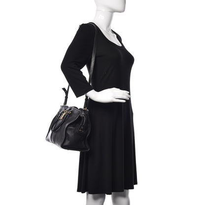Saint Laurent Sheepskin Small Cabas ChYc Black 2 of 17