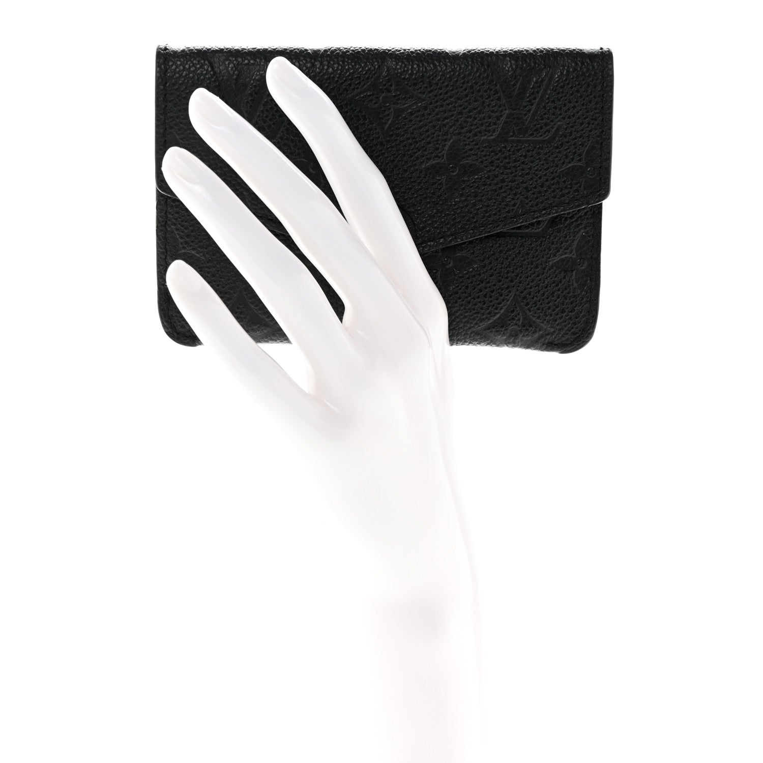 Louis Vuitton Empreinte Key Pouch Black 2 of 7