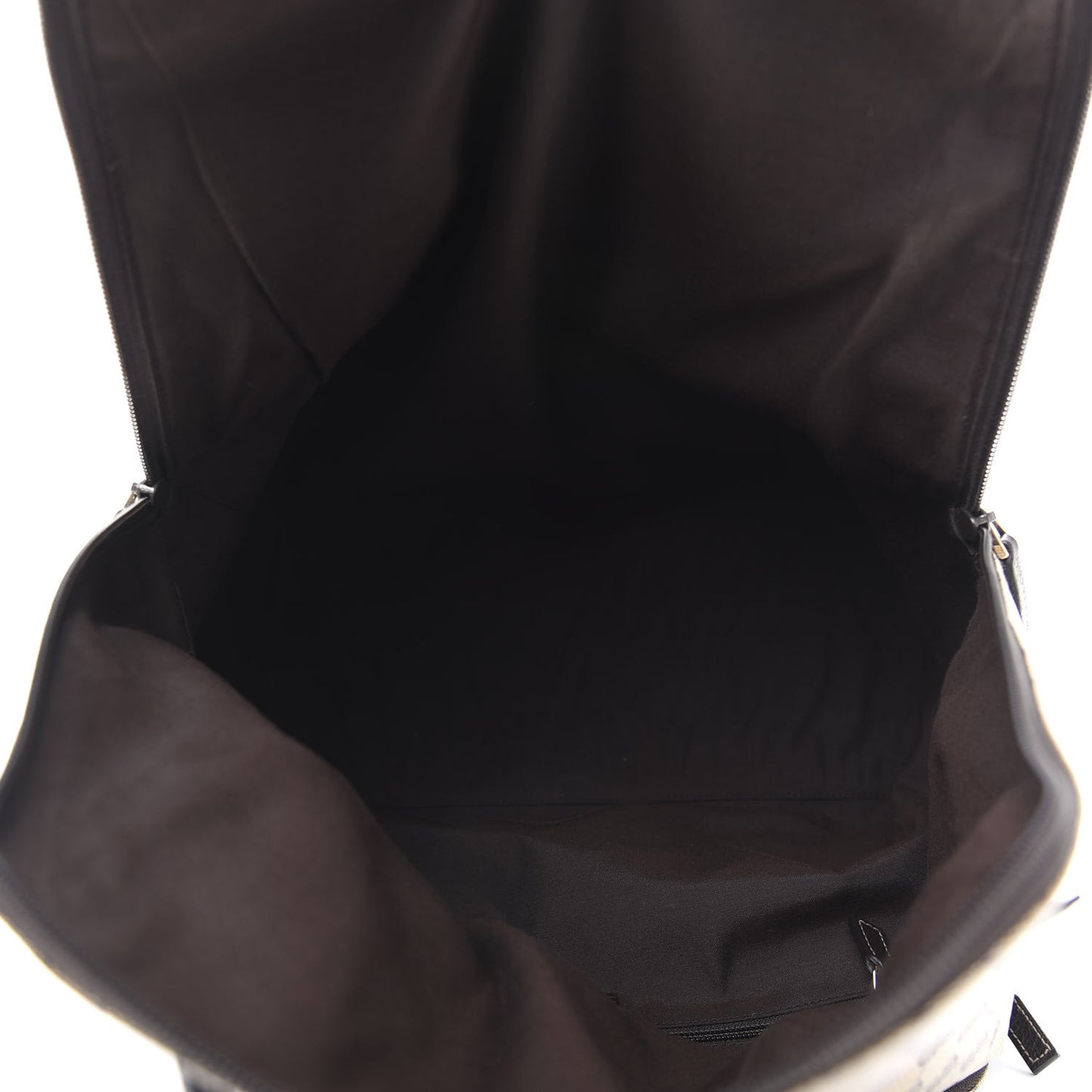 Crystal Monogram Backpack Dark Brown