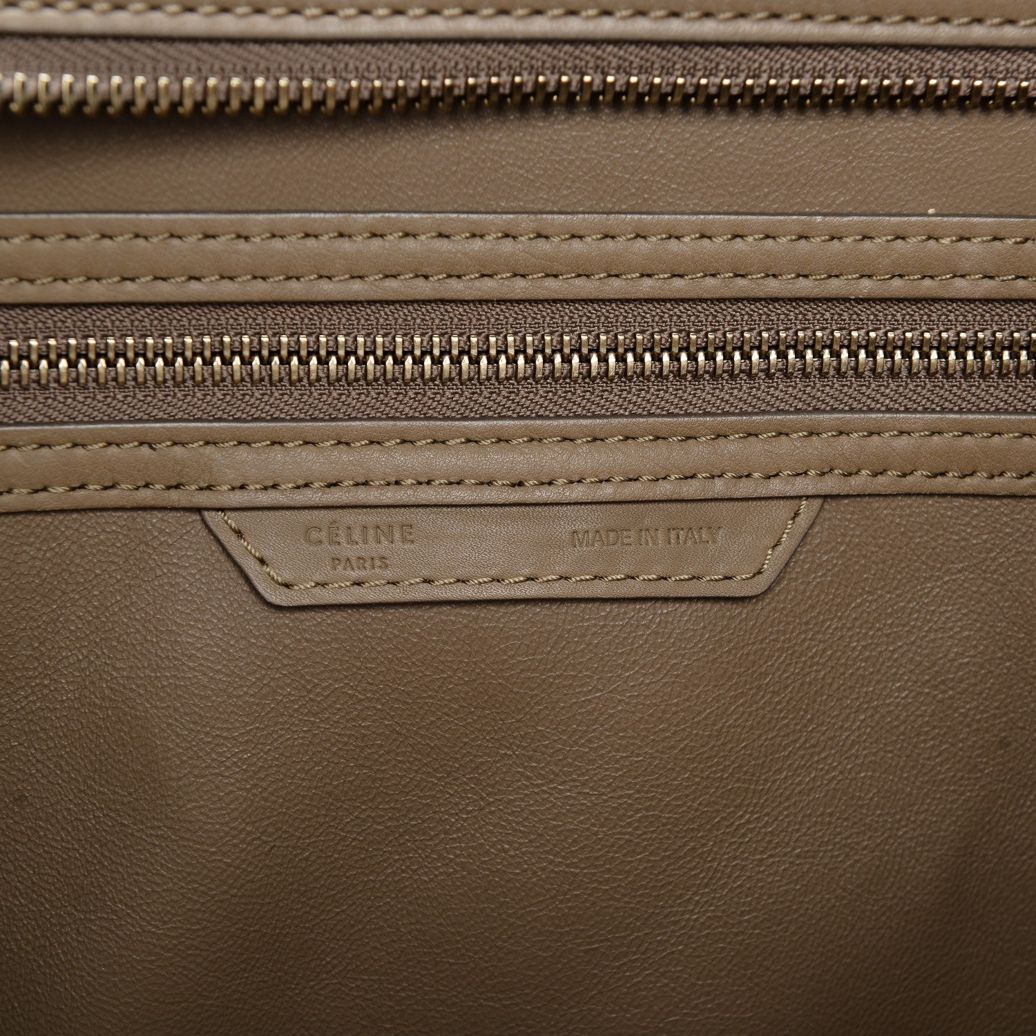 Celine Smooth Calfskin Mini Luggage Camel 6 of 12