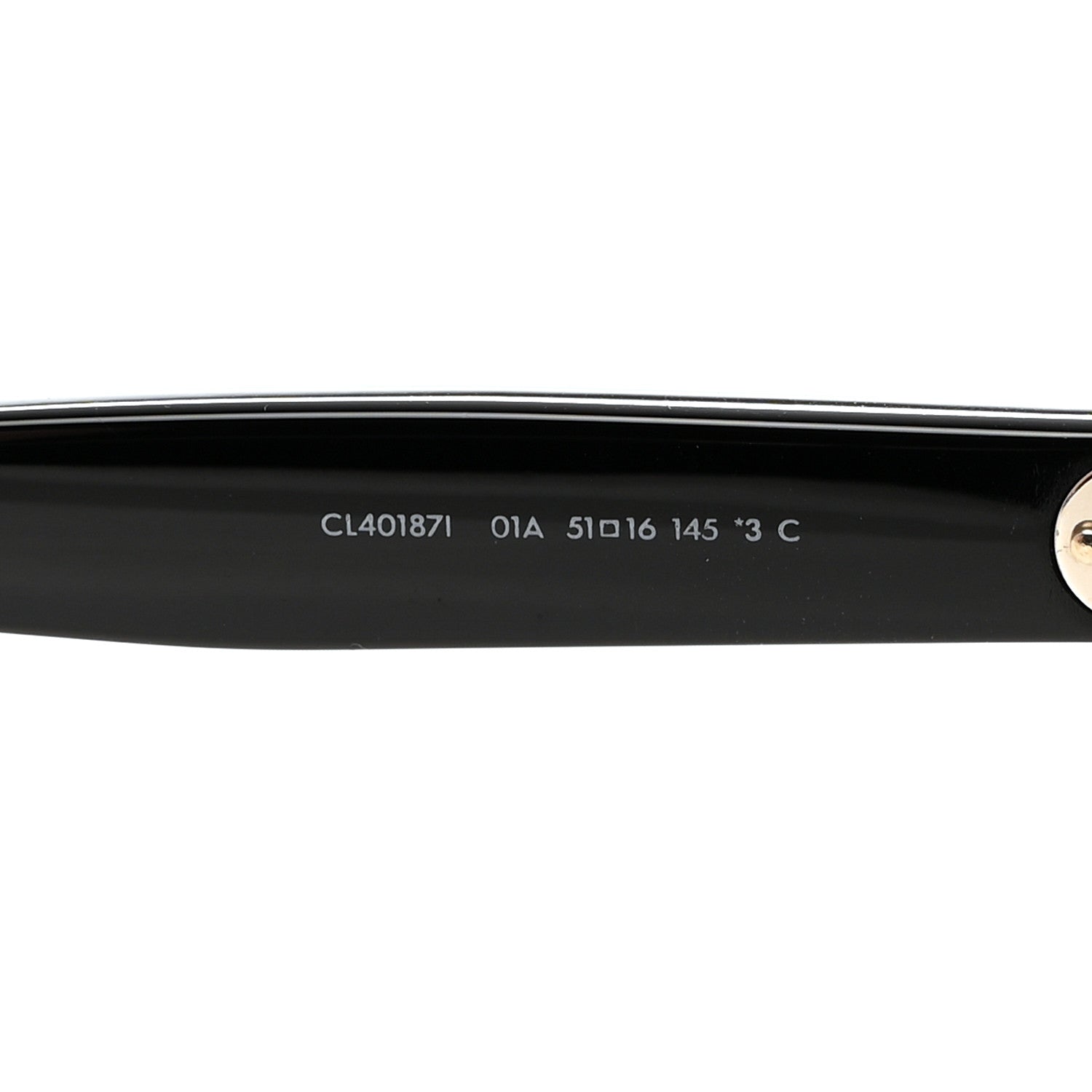 Celine Acetate Cat Eye Sunglasses CL40187I Black 5 of 6