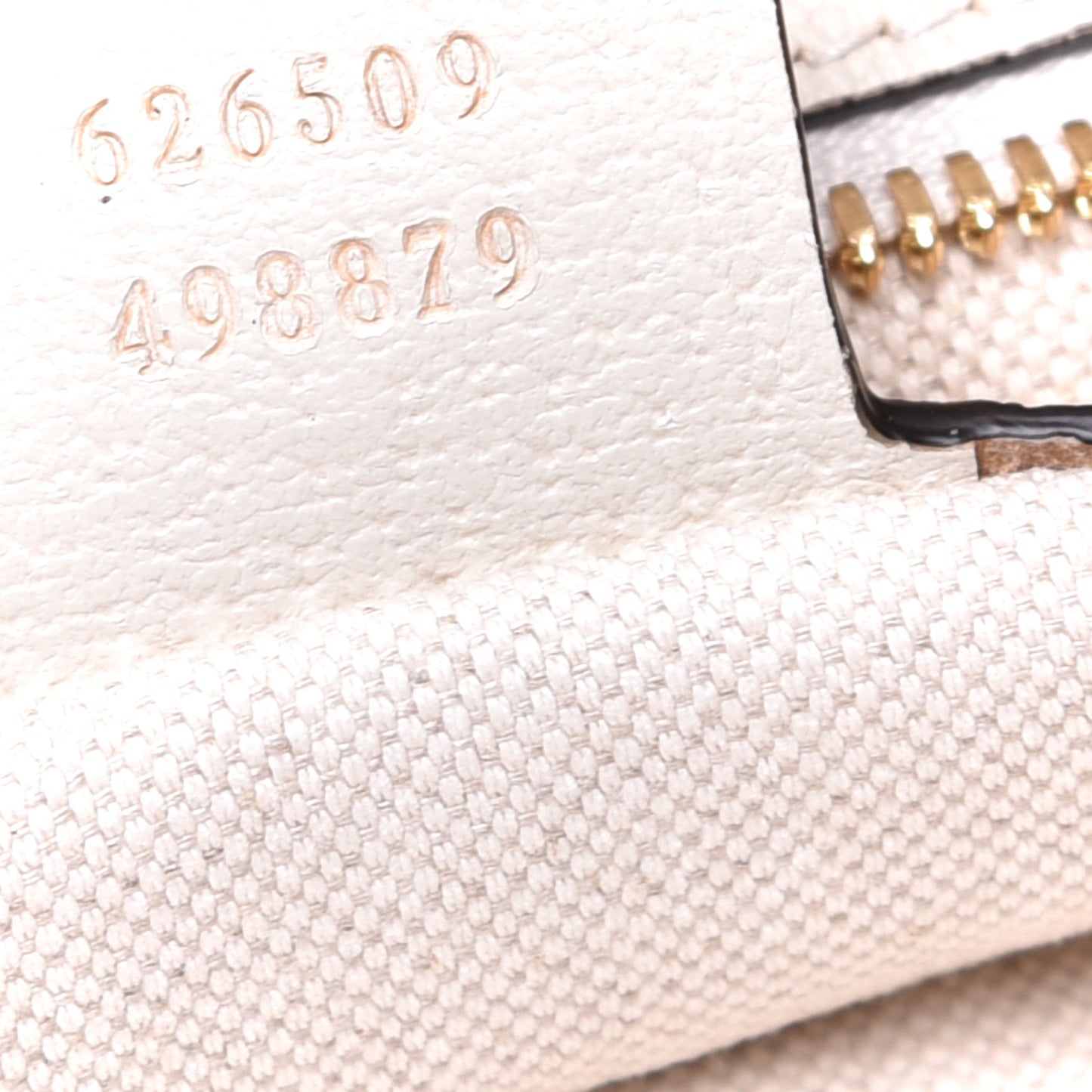 GG Supreme Monogram Flora Web Small Ophidia Half Moon Hobo White