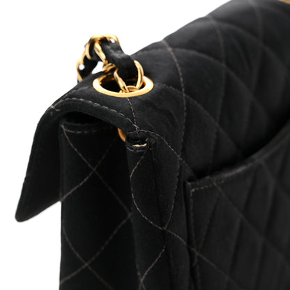 Chanel Satin Quilted Mini Square Flap Black 16 of 16