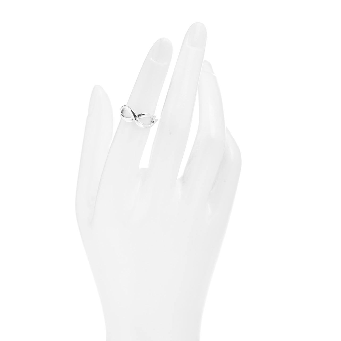 Sterling Silver Infinity Ring 49 5