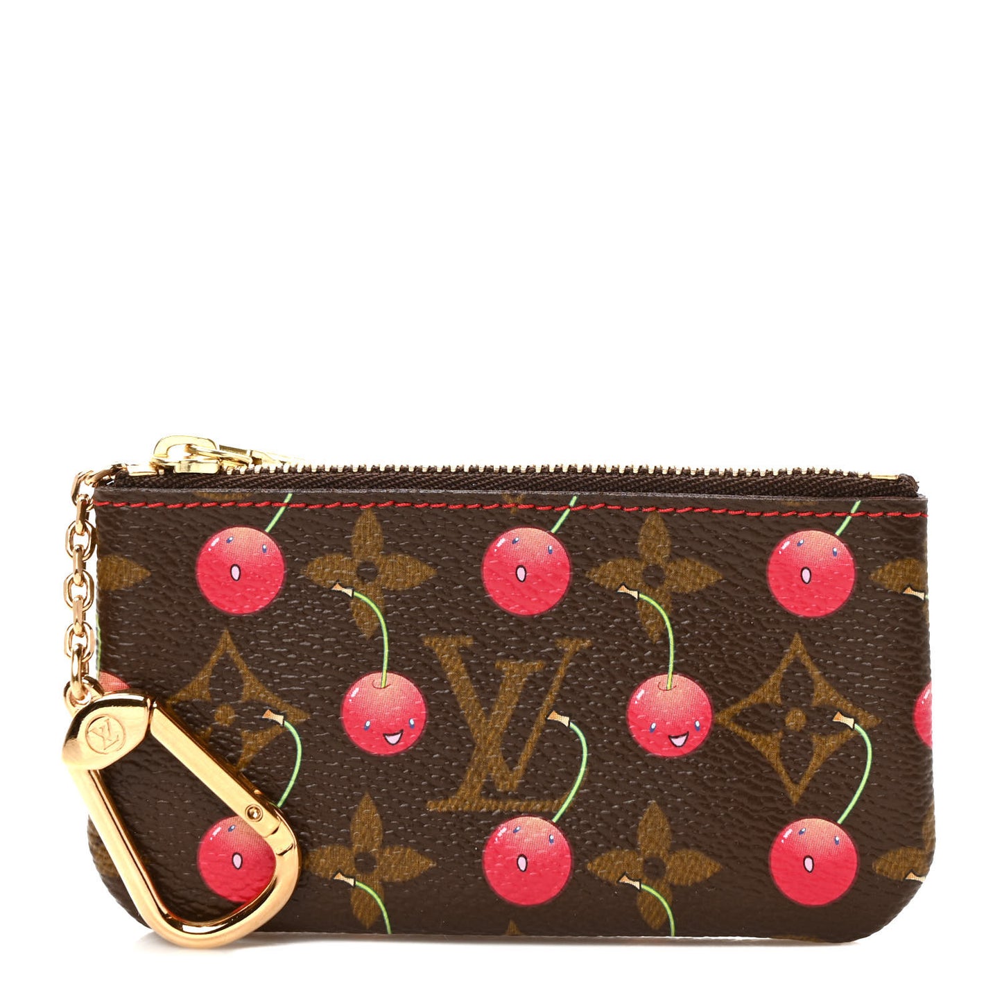 Monogram Cerises Key Pouch