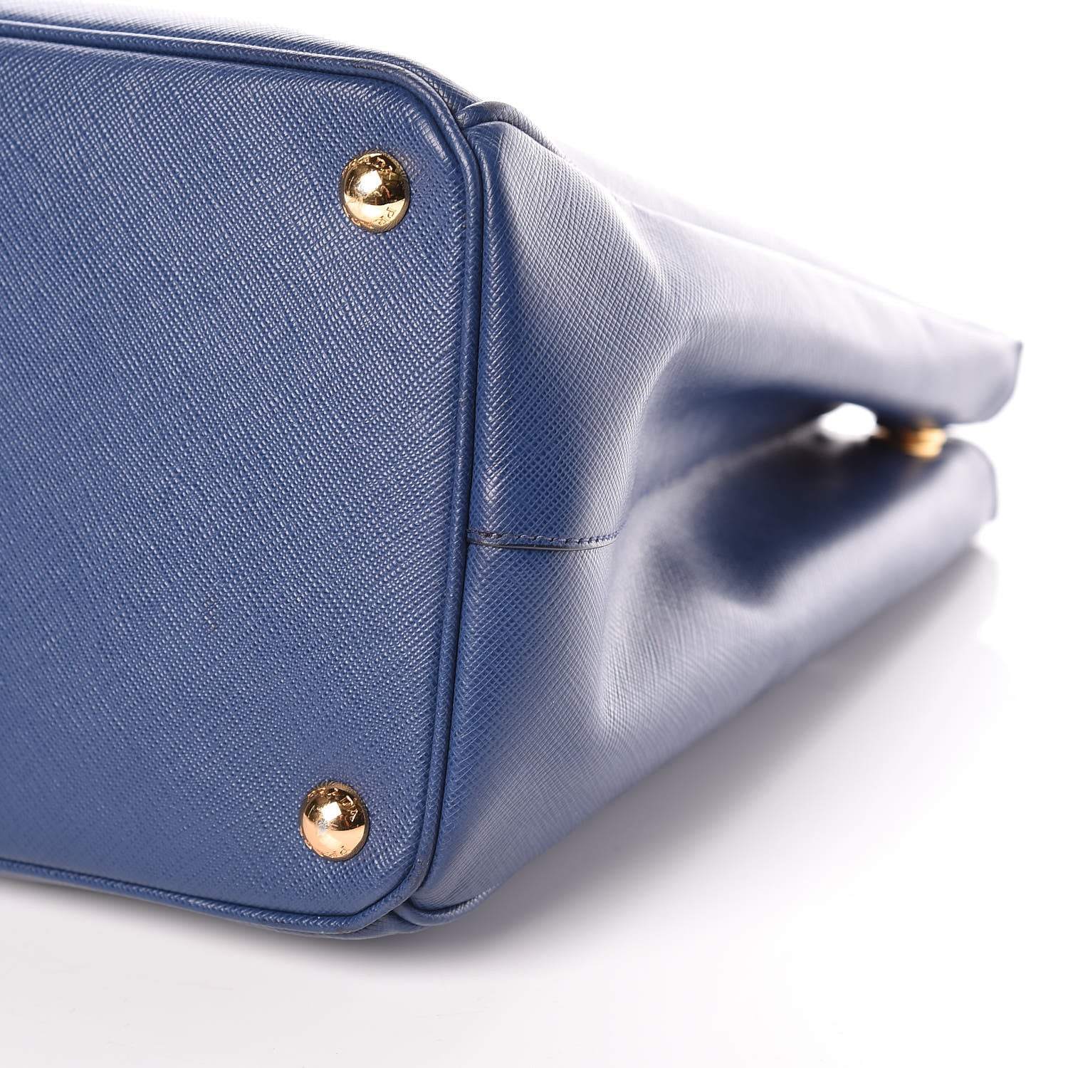Prada Saffiano Large Galleria Double Zip Tote Bluette 9 of 9