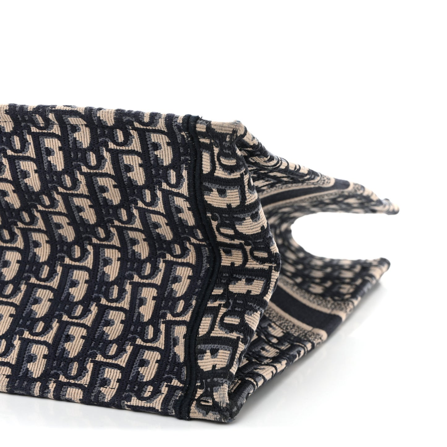 Oblique Large Book Tote Blue Multicolor