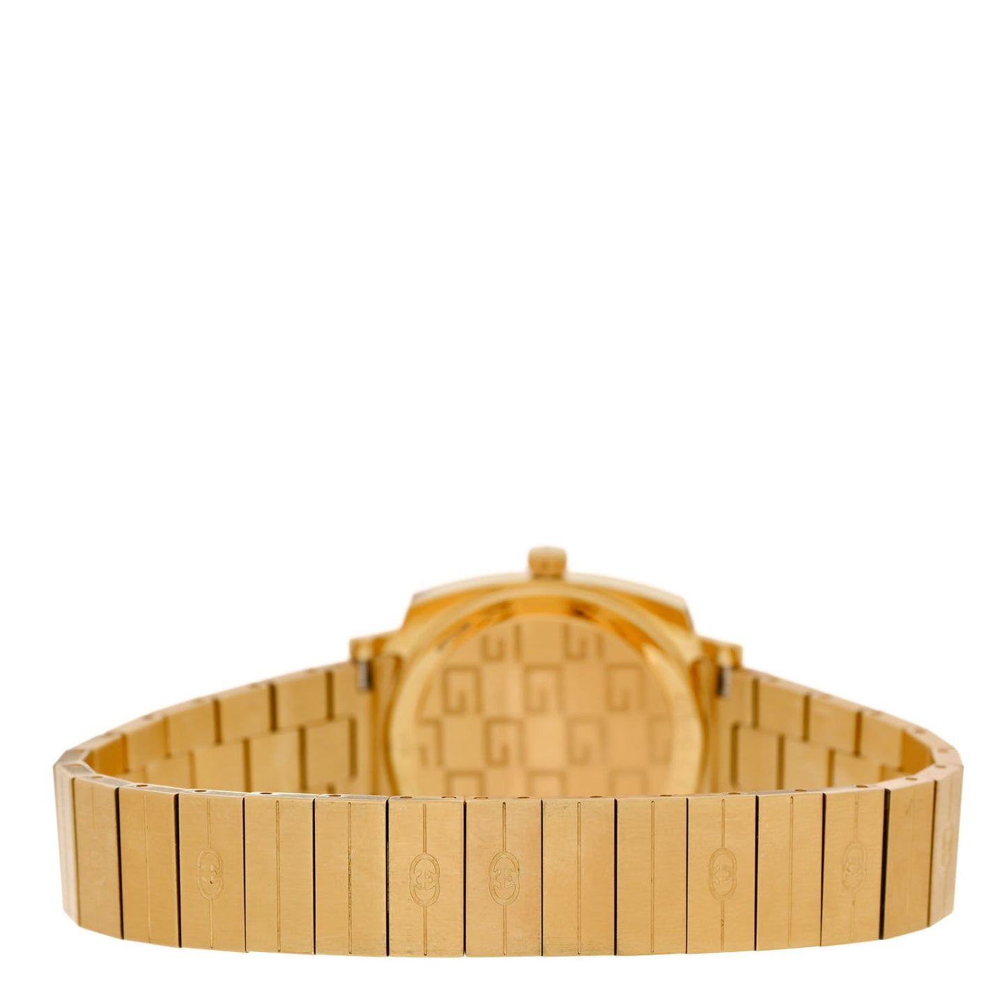 Stainless Steel 27mm Grip Quartz Watch Gold