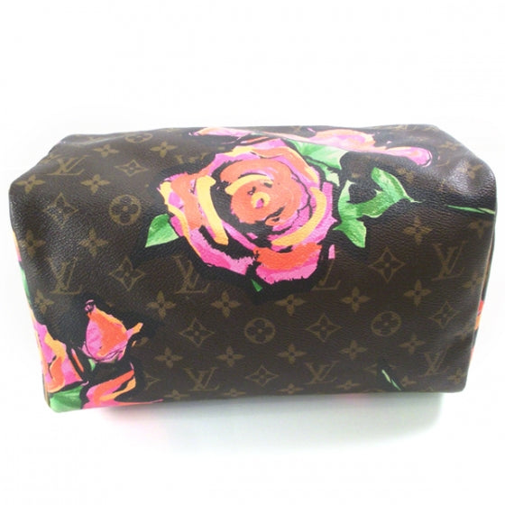 Louis Vuitton Monogram Roses Speedy 30 4 of 7