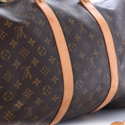 Louis Vuitton Monogram Keepall Bandouliere 55 16 of 16
