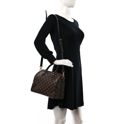 Louis Vuitton Damier Ebene Speedy Bandouliere 25 2 of 10