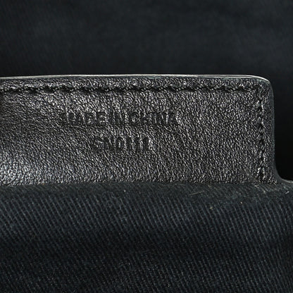 Givenchy Raffia Lambskin Patchwork Nightingale Black 7 of 12