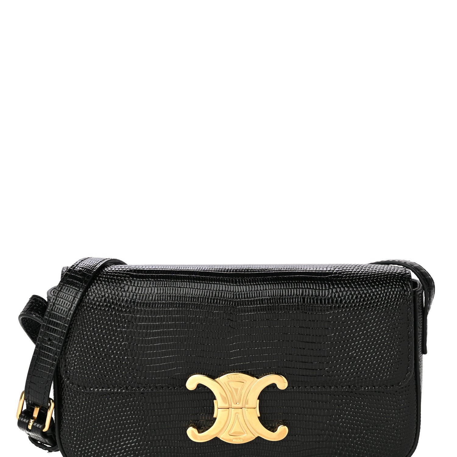 Celine Lizard Mini Triomphe Black 12 of 12