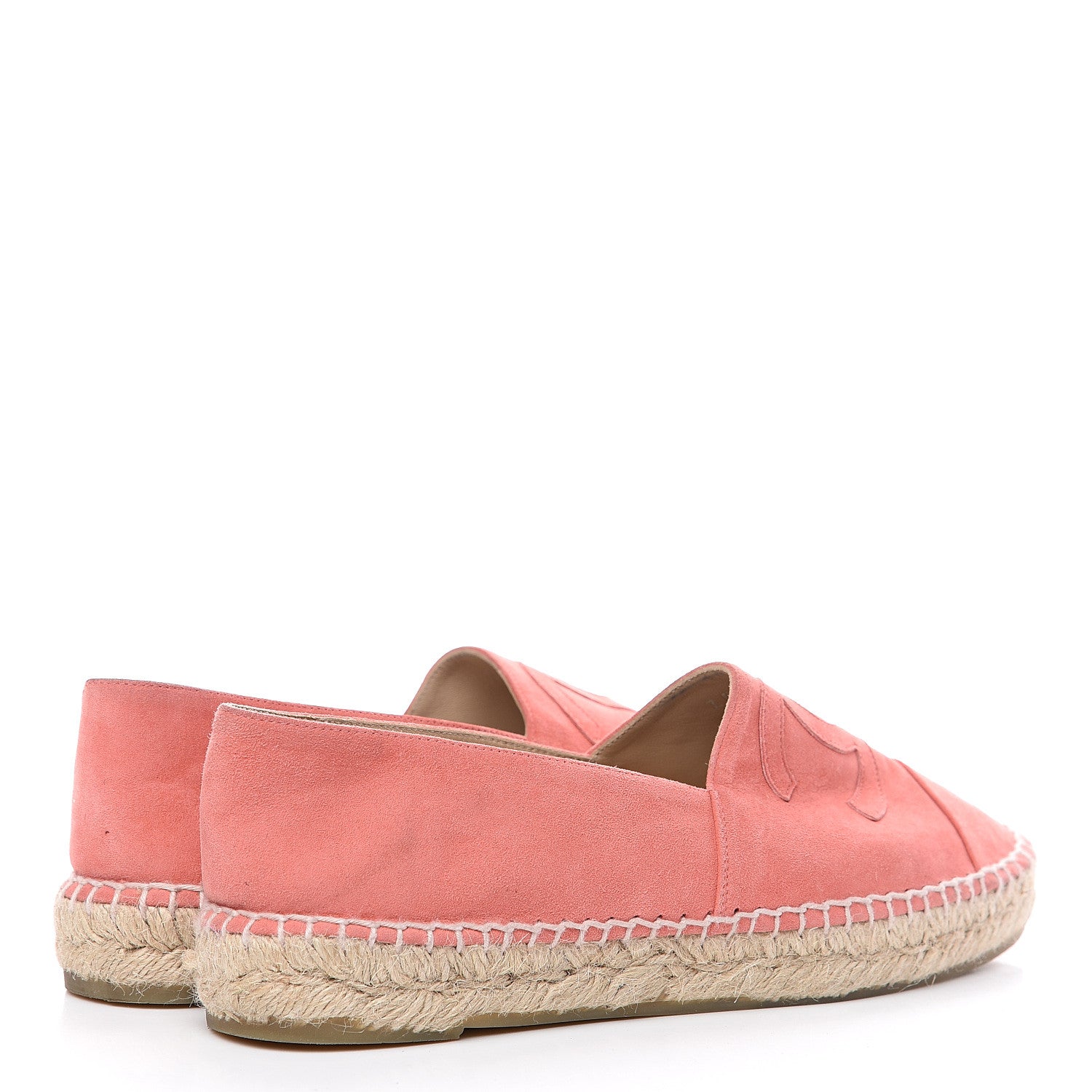 Chanel Suede CC Espadrilles 39 Pink 5 of 12