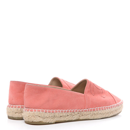 Chanel Suede CC Espadrilles 39 Pink 5 of 12