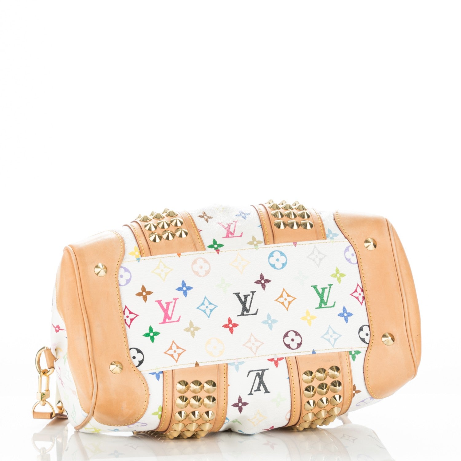 Louis Vuitton Monogram Multicolor Courtney MM White 4 of 7