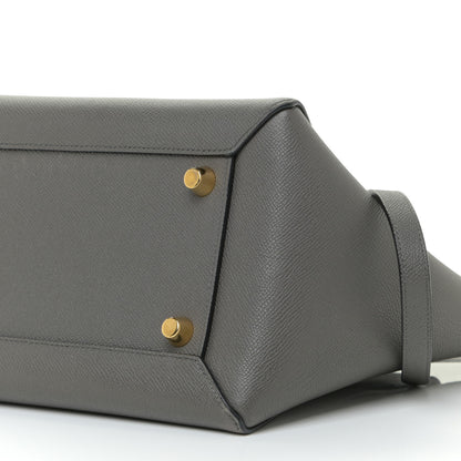 Celine Grained Calfskin Small Belt Bag Grey 9 of 17
