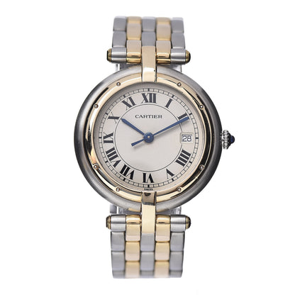 Cartier Stainless Steel 18K Yellow Gold 29mm Panthere Vendome Quartz Watch 1 of 5