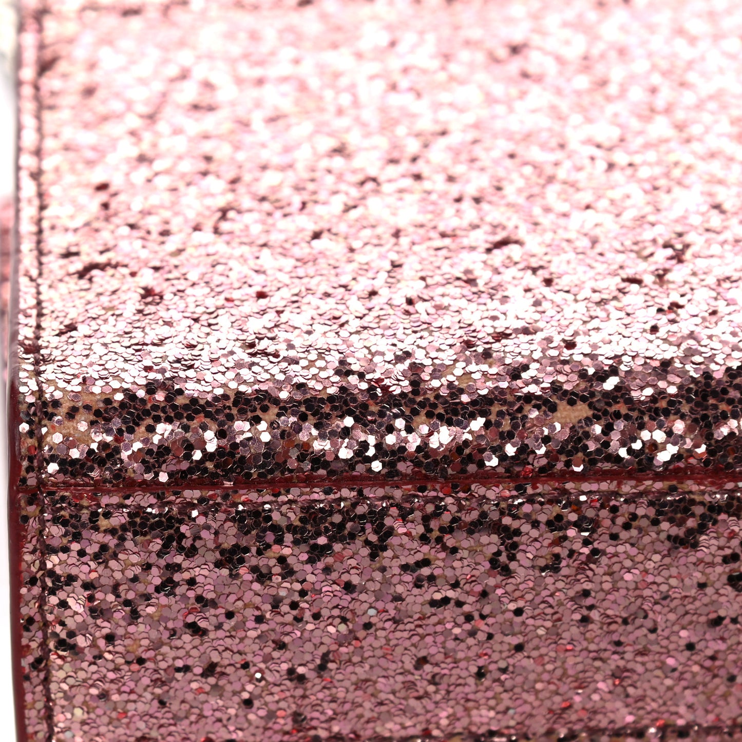 Glitter Monogram Galactica Satchel Pink