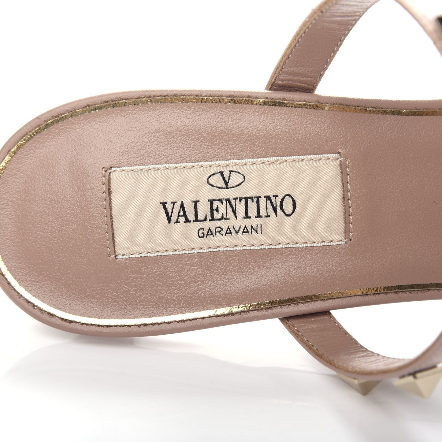 Calfskin Boudoir Rockstud 50mm Cage Mules 38 Rose Cannelle