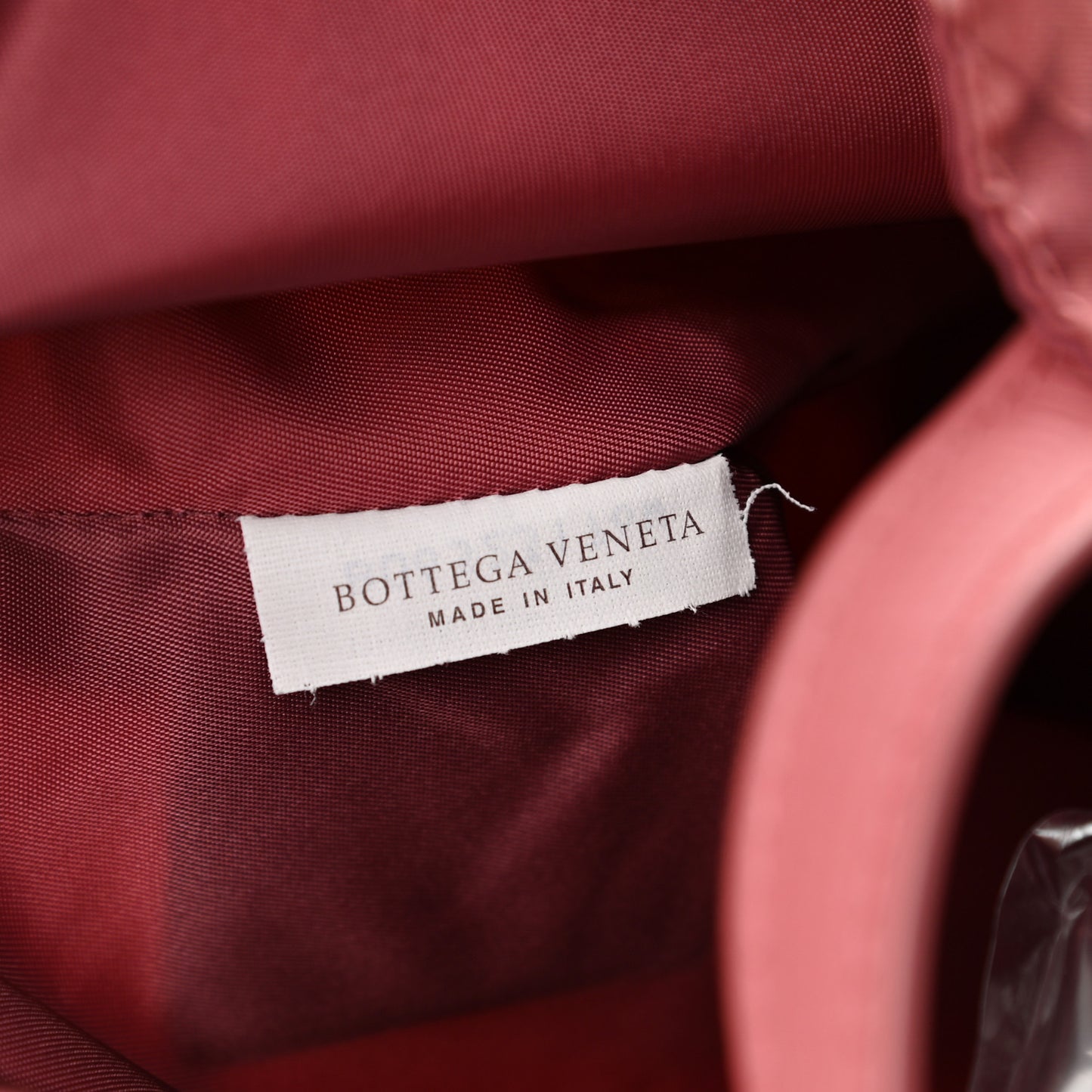 Nylon Large Intrecciolusion Tote Corallo