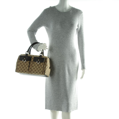 Gucci Monogram Medium Abbey Boston Dark Brown 2 of 9