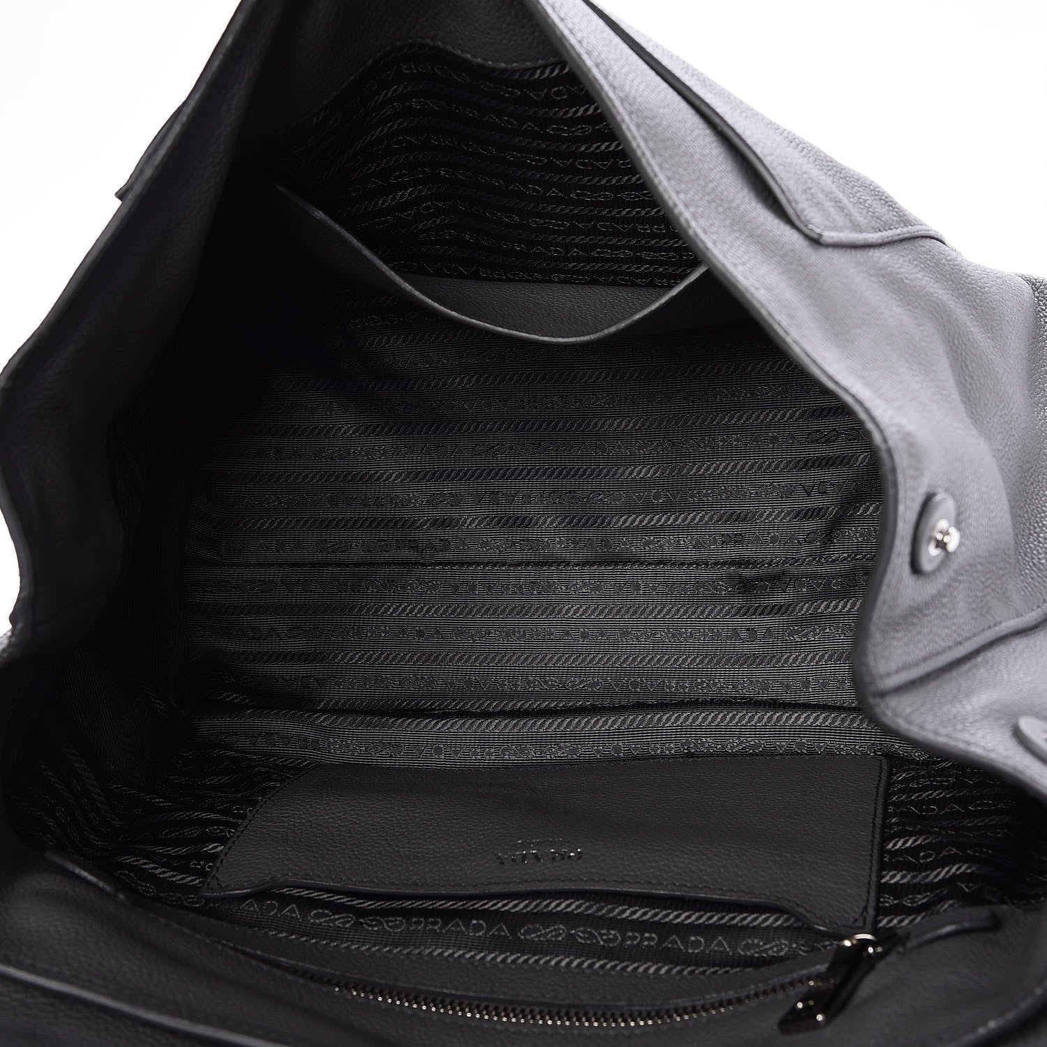 Prada Toro Top Handle Flap Satchel Marmo 5 of 8