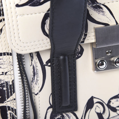 3.1 Phillip Lim 3.1 Calfskin Floral Print Mini Pashli Satchel Off White Black 10 of 10
