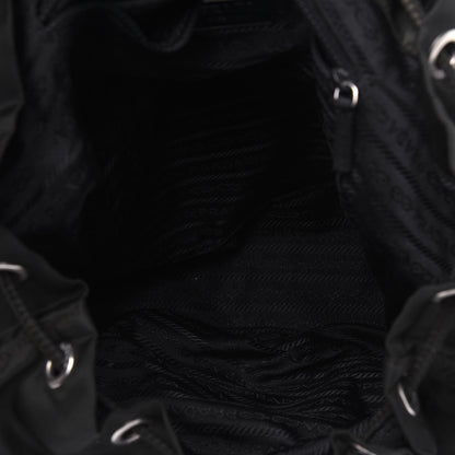 Prada Nylon Vela Medium Backpack Black 4 of 17