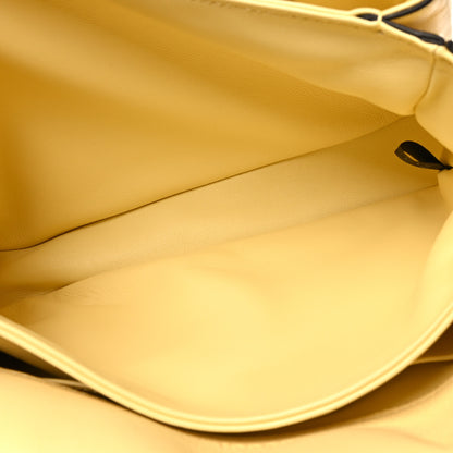 Gucci Calfskin Horsebit 1955 Aura Small Shoulder Bag Yellow 5 of 10