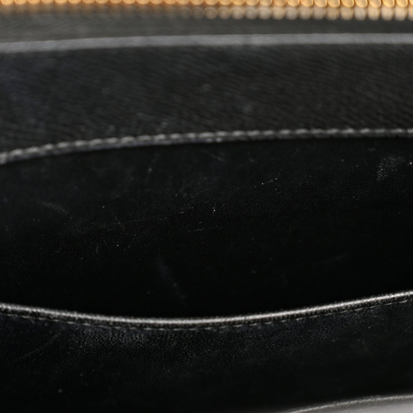 Grained Calfskin Large St. Honore Tote Black