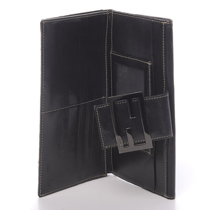 Fendi Zucchino Long Wallet Black 5 of 15
