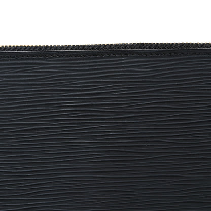 Louis Vuitton Epi Pochette Accessories 21 Black 8 of 10