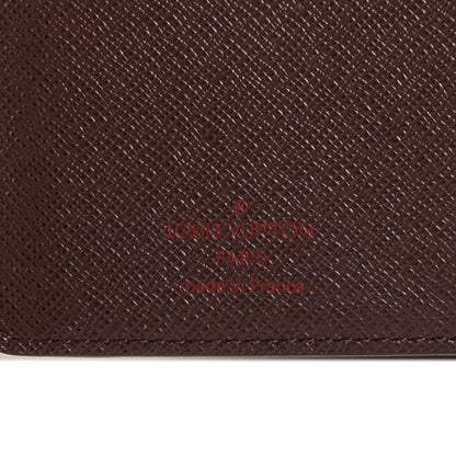 Louis Vuitton Damier Ebene Joey Wallet 6 of 7