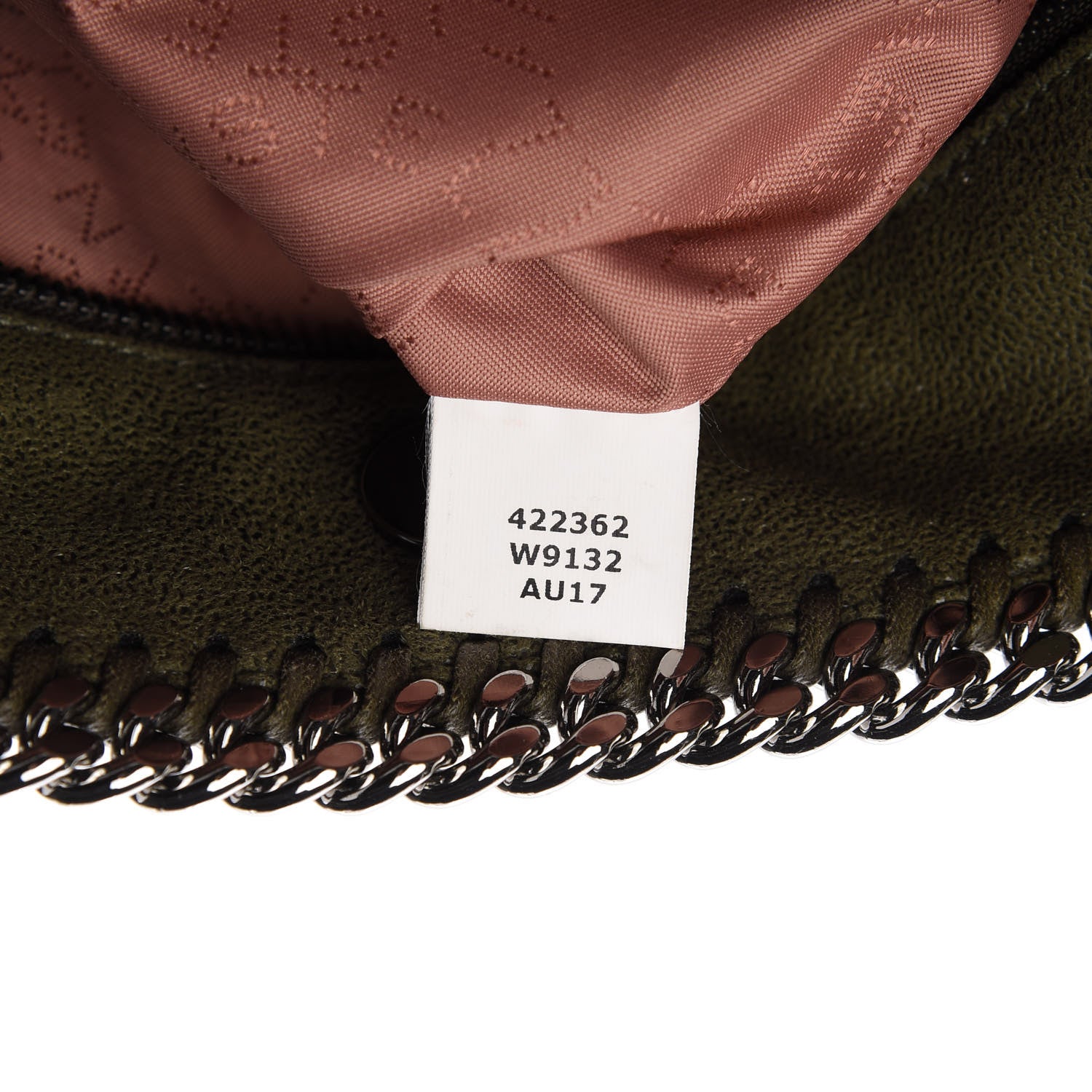 Stella McCartney Shaggy Deer Falabella East West Shopper Tote Olive 9 of 10