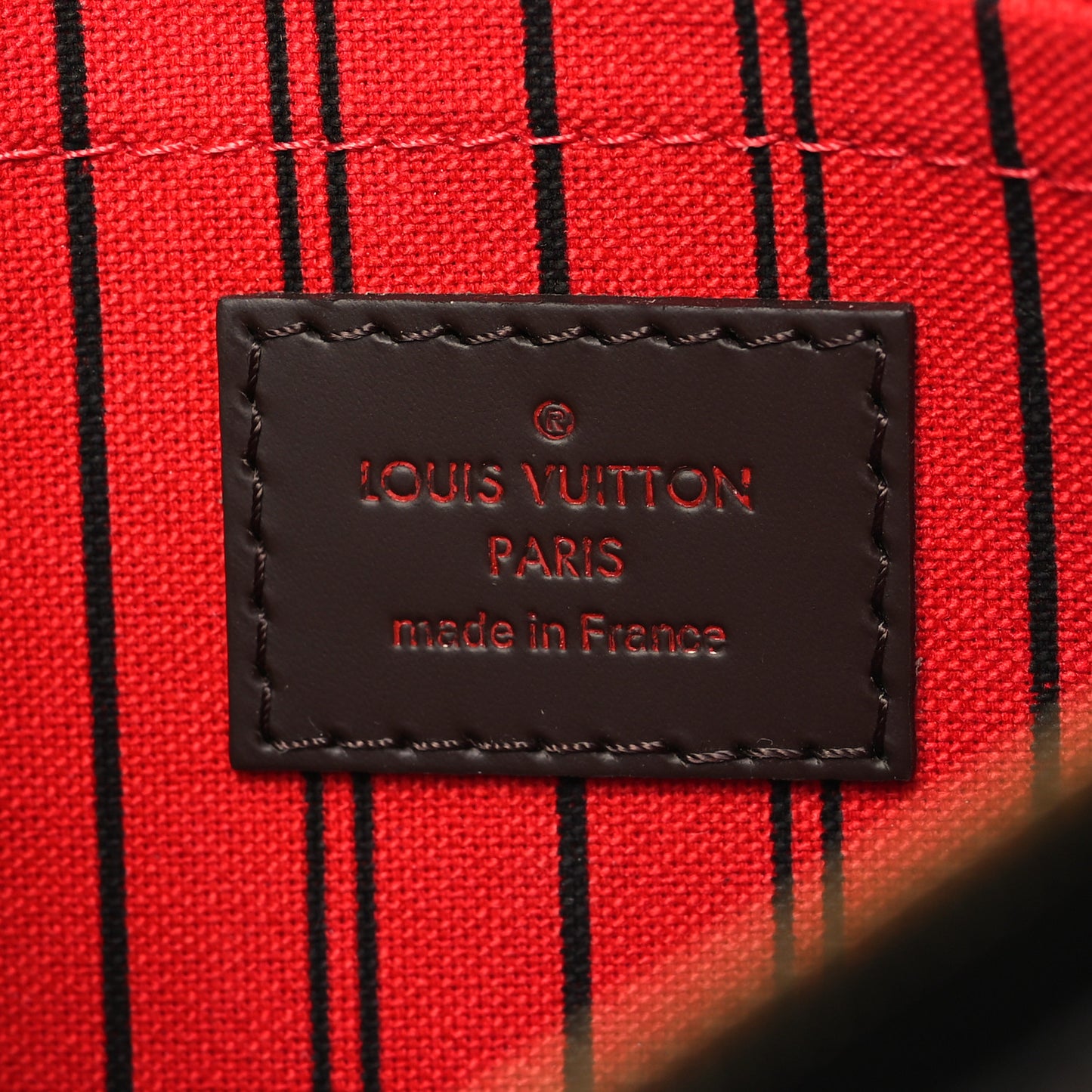 Damier Ebene Neverfull MM GM Pochette