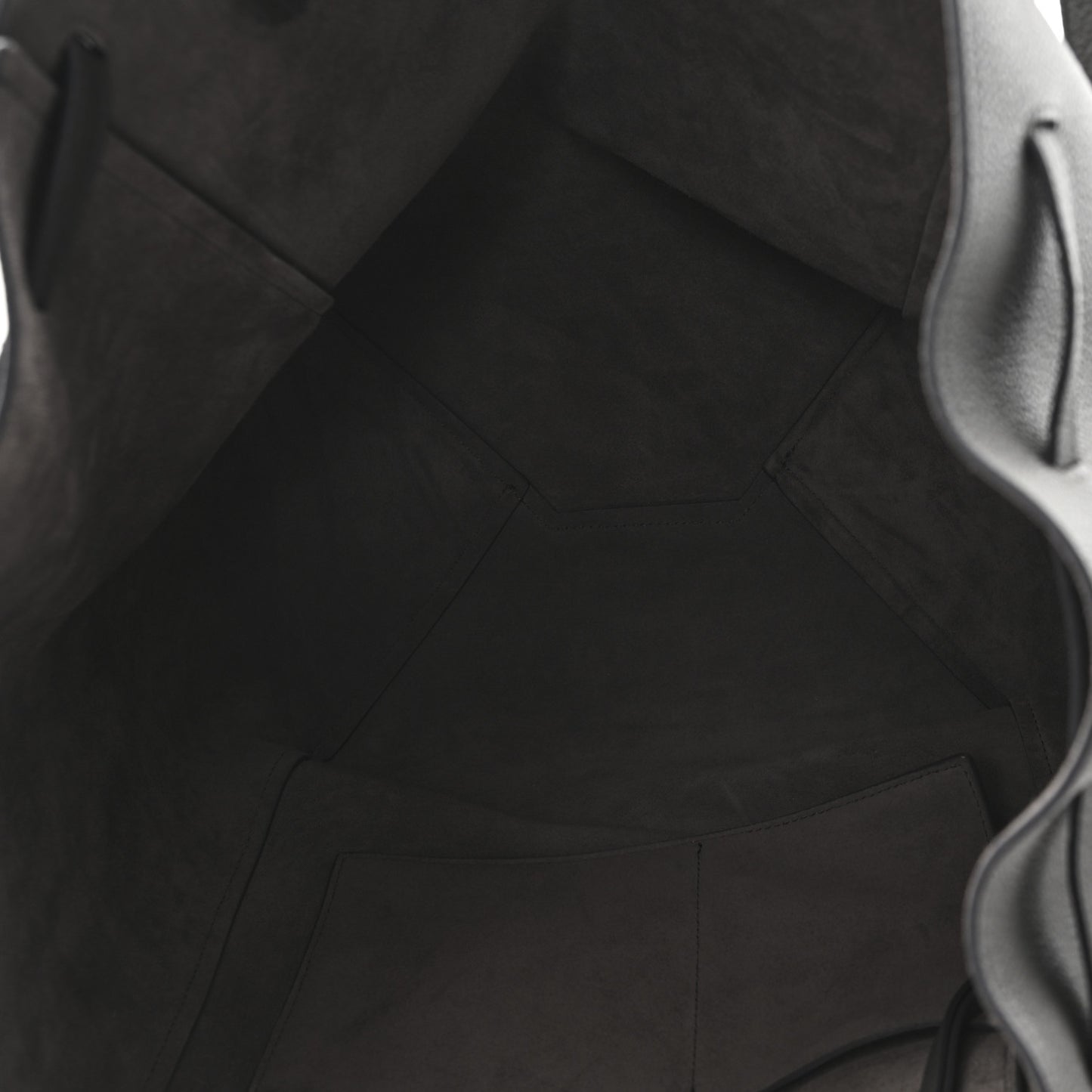 Soft Grained Calfskin Medium Belt Cabas Phantom Grey