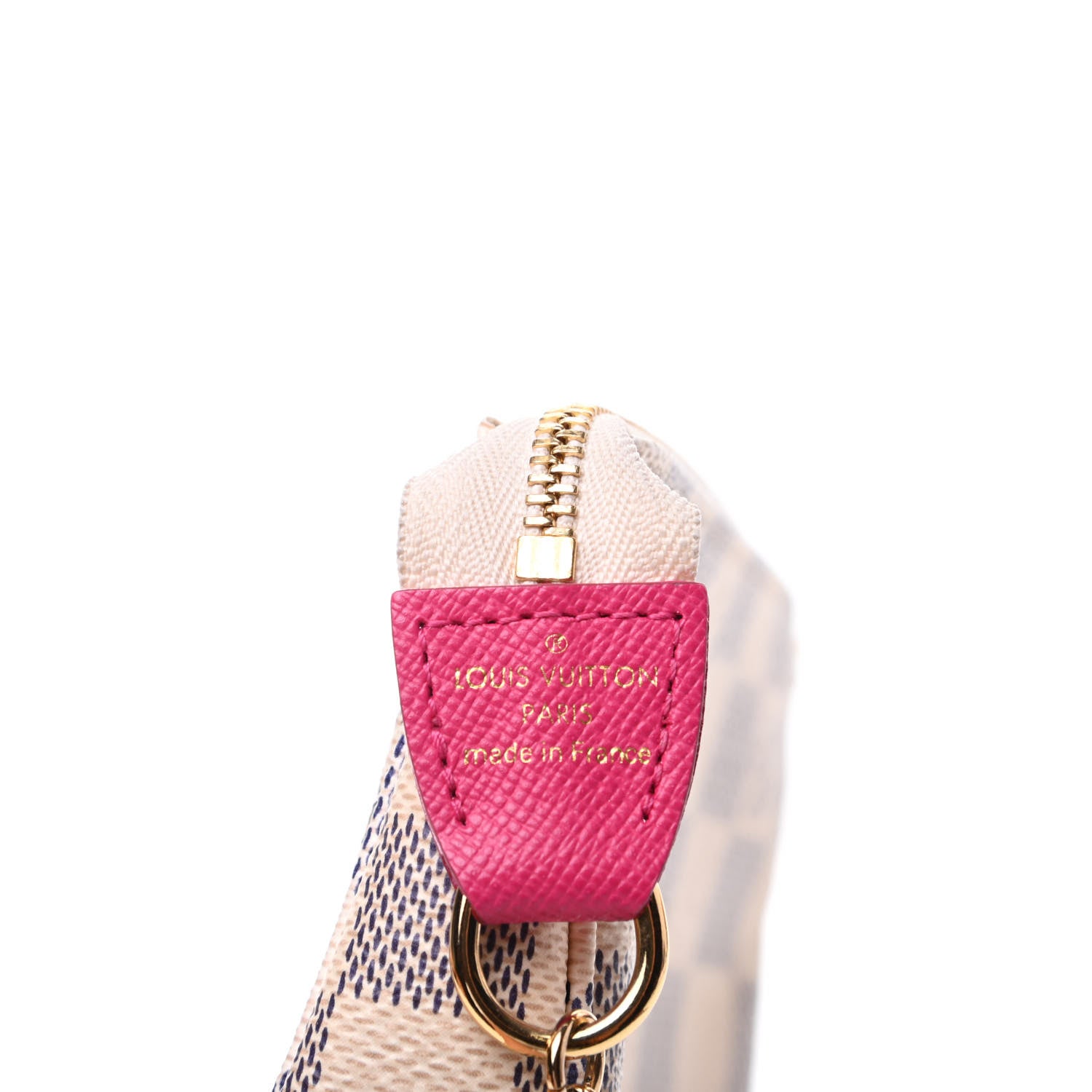 Louis Vuitton Damier Azur 2015 Christmas Animation Mini Pochette Accessories 6 of 10