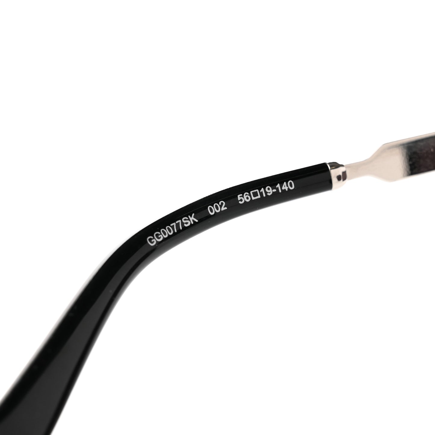Acetate Sunglasses GG0077SK Black