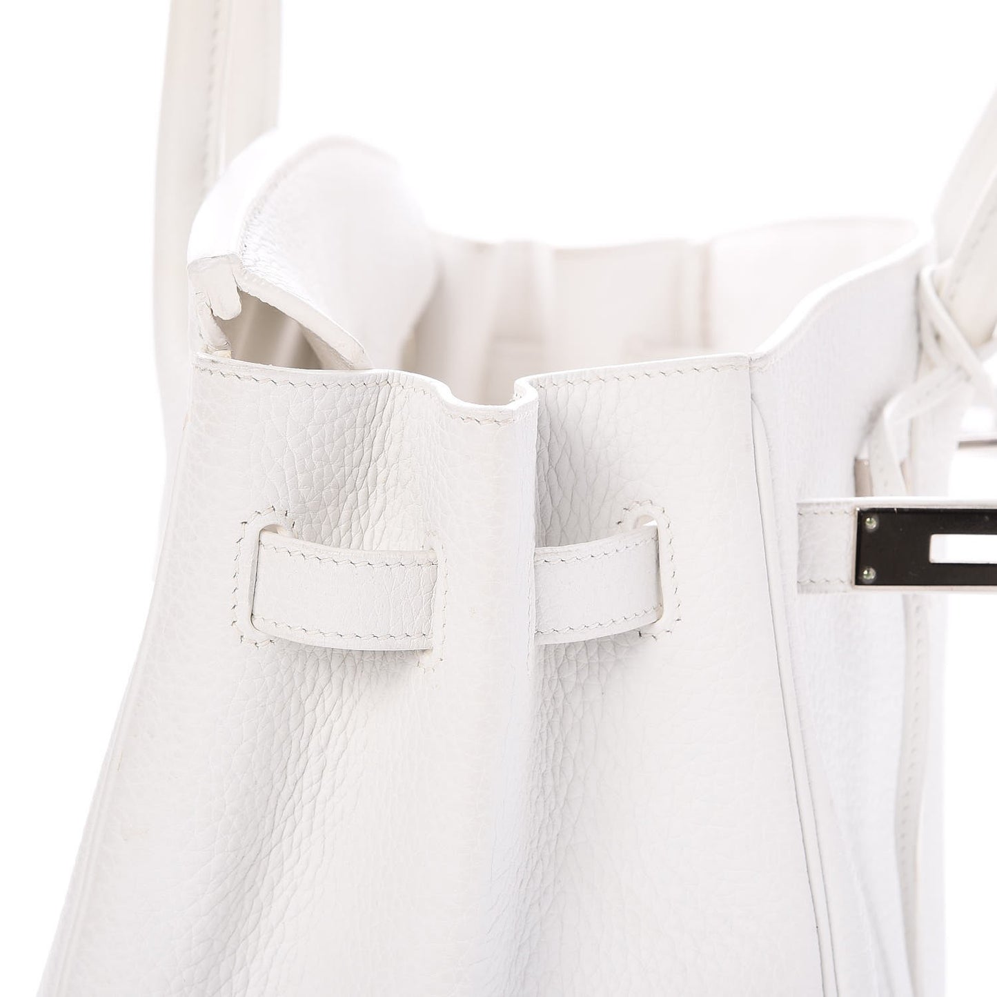 Taurillon Clemence Birkin 35 White