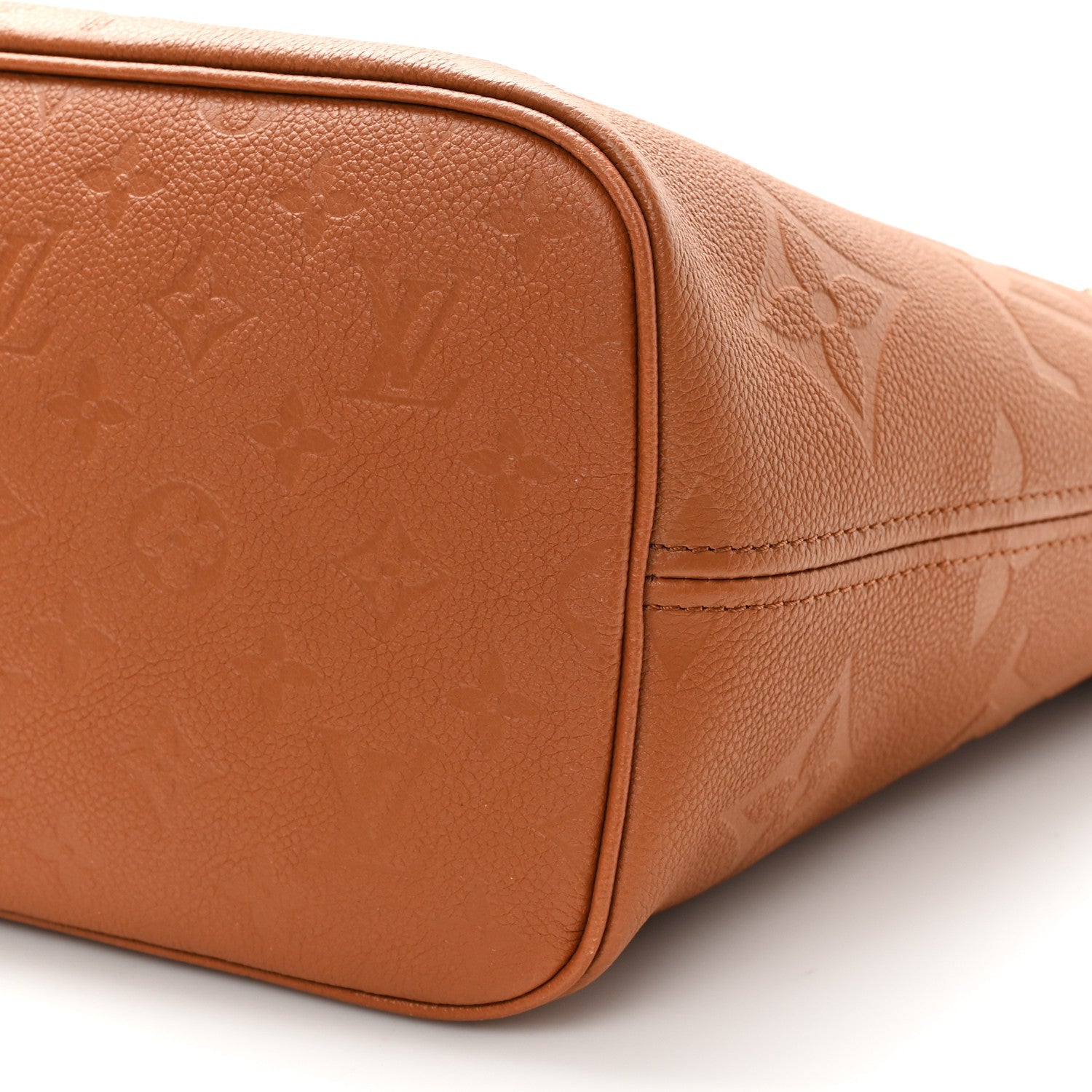 Louis Vuitton Empreinte Monogram Giant Neverfull MM Cognac 10 of 11