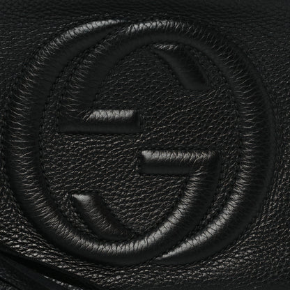 Gucci Pebbled Calfskin Small Soho Disco Bag Black 8 of 10
